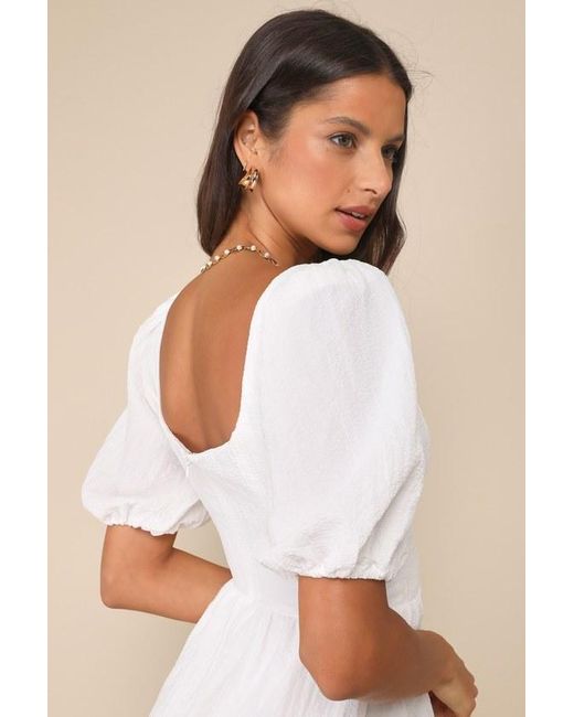 Lulus White Little Bit