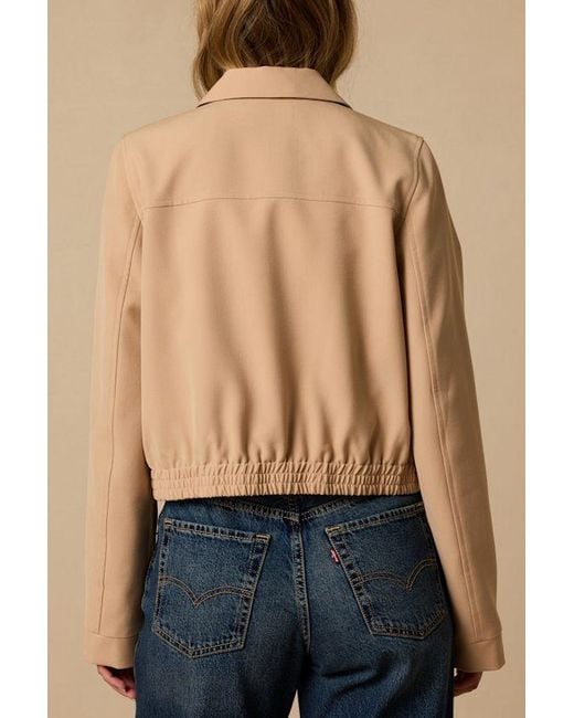 Lulus Natural Morning Latte Bomber Jacket