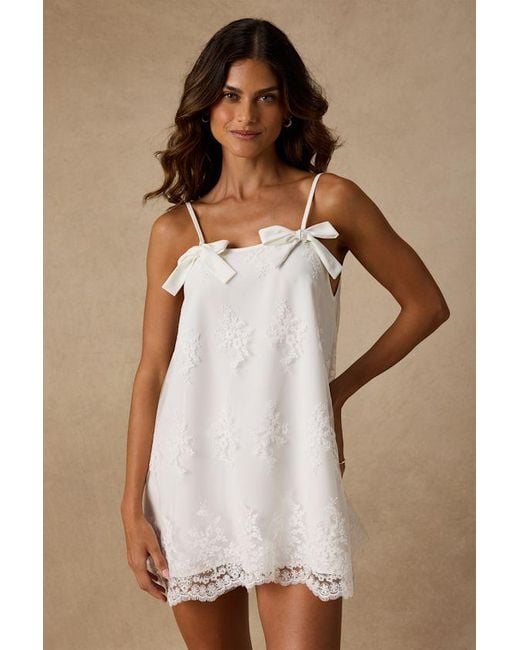 Lulus Natural Kimora Embroidered Lingerie Slip