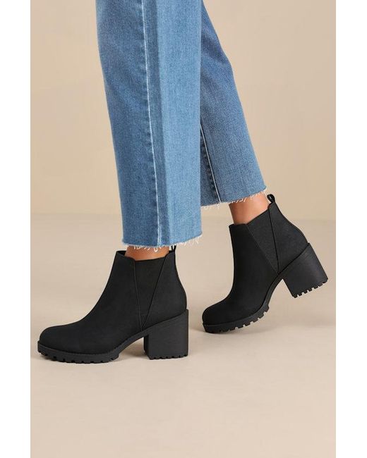 Dirty Laundry Blue Lisbon High Heel Ankle Booties