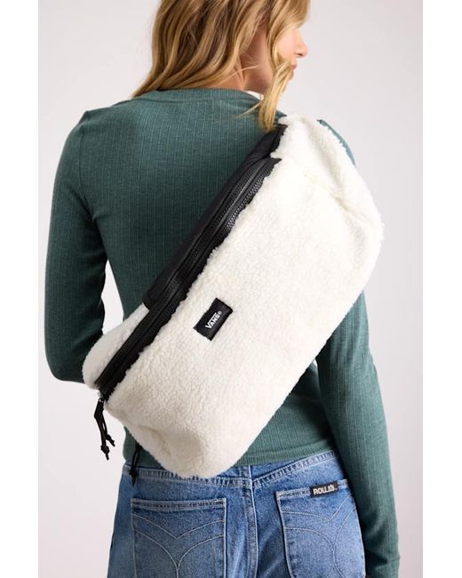 Vans Natural Detached Marshmallow Shearling Sling Bag