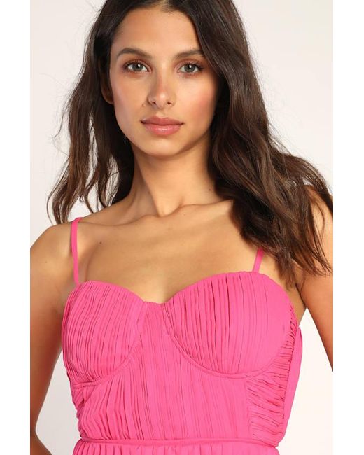 Lulus Women's Pink Cascading Crush Tiered Midi Dress - www.desnorhaar.be Lulus Women's Pink Cascading Crush Tiered Midi Dress - www.desnorhaar.be