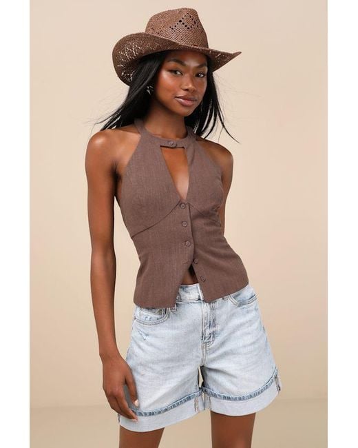 Daze Denim Blue Easy Rider Light Wash Denim Cuffed Shorts