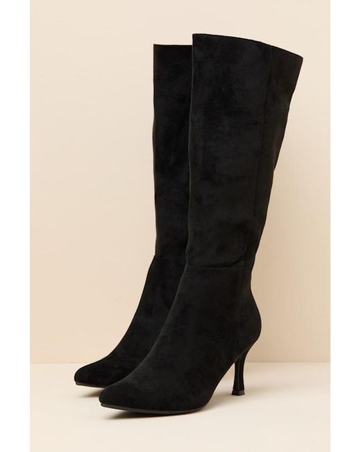 Lulus Black Lambert High Heel Boots