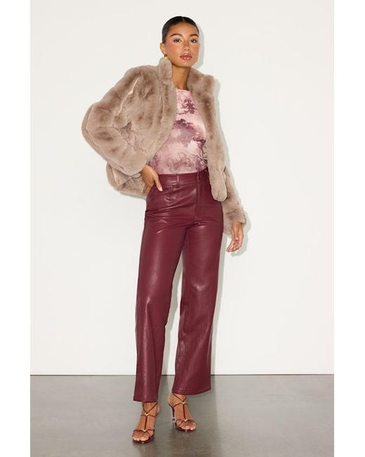 Lulus Gray A Chic Classic Faux Fur Coat