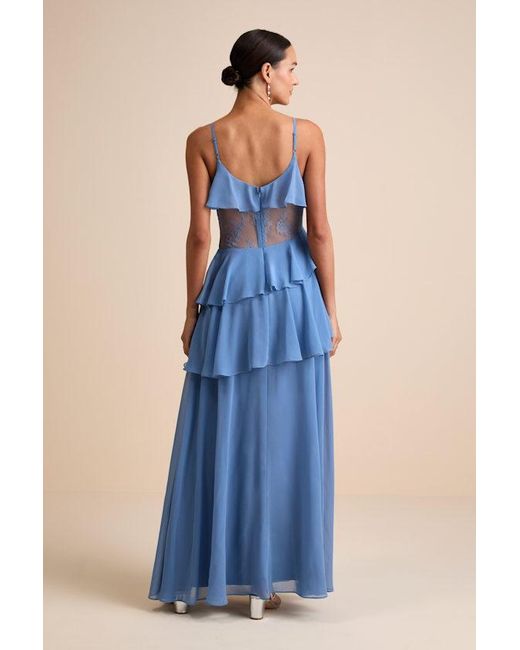 royal blue bridesmaid dresses Dark Royal Blue Chiffon Mismatched Bridesmaid Dresses,Cheap Wedding Party  Dresses,apd1751 main image 0