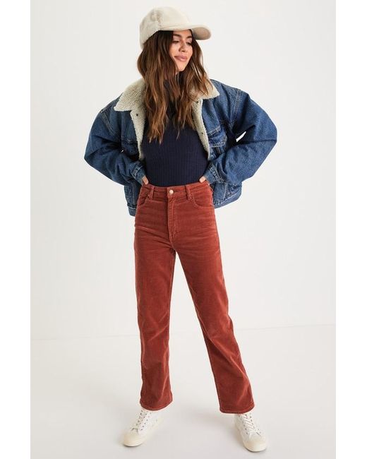 Lulus Blue Darling Inclination Pointelle Long Sleeve Bodysuit