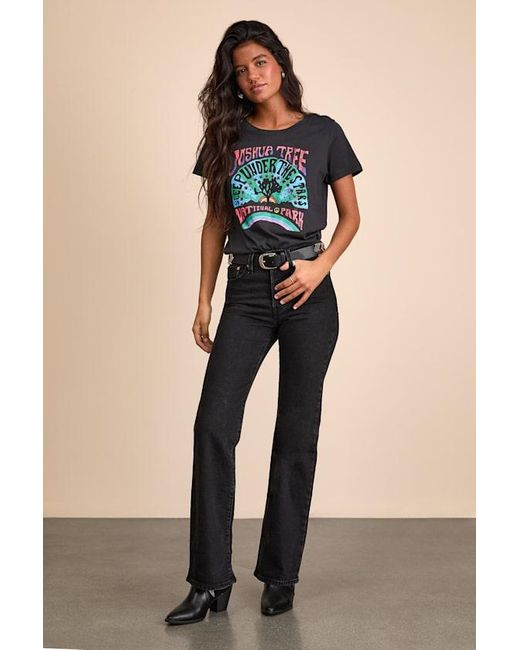 Prince Peter Black Joshua Tree Under The Stars Vintage Graphic Tee