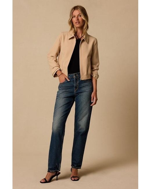 Lulus Natural Morning Latte Bomber Jacket