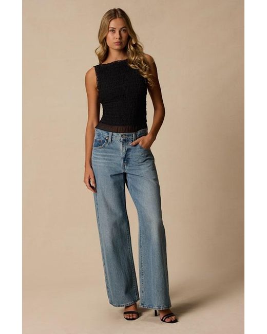 Lulus Black Kathryn Cropped Tank Top