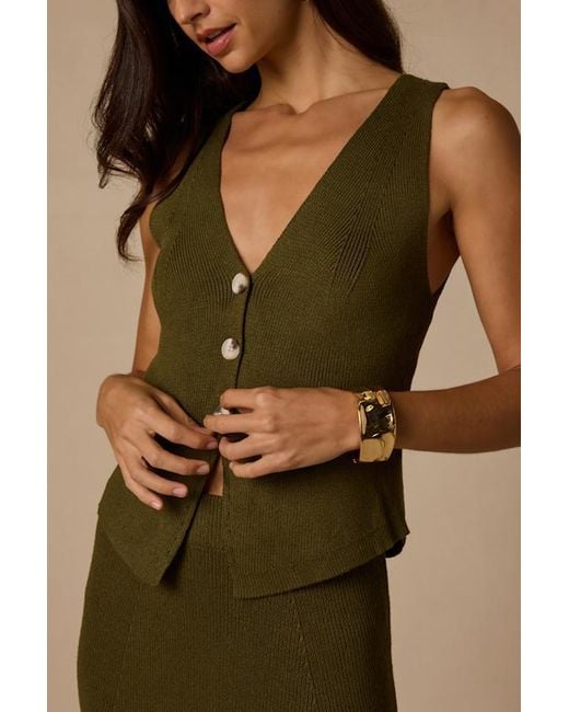 Lulus Natural Wyller Knit Two-Piece Maxi Dress