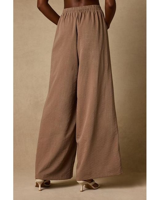 Lulus Natural Cooper Wide-Leg Pants