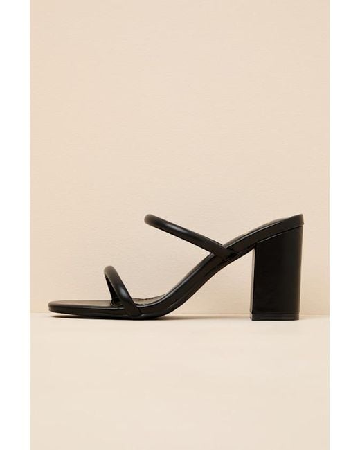 Lulus Natural Addien High Heel Sandals