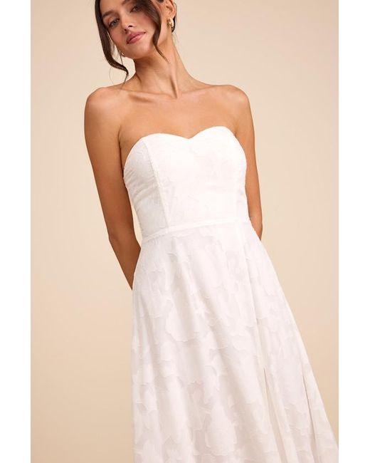 Lulus Natural Garden Of Romance Burnout Maxi Dress