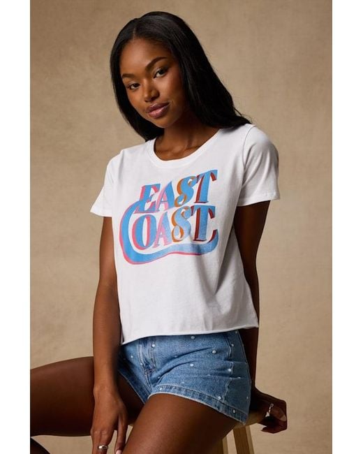 Prince Peter Blue East Coast Short Sleeve Graphic Tee
