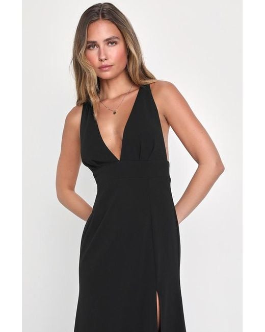 Lulus twist back mermaid gown outlet