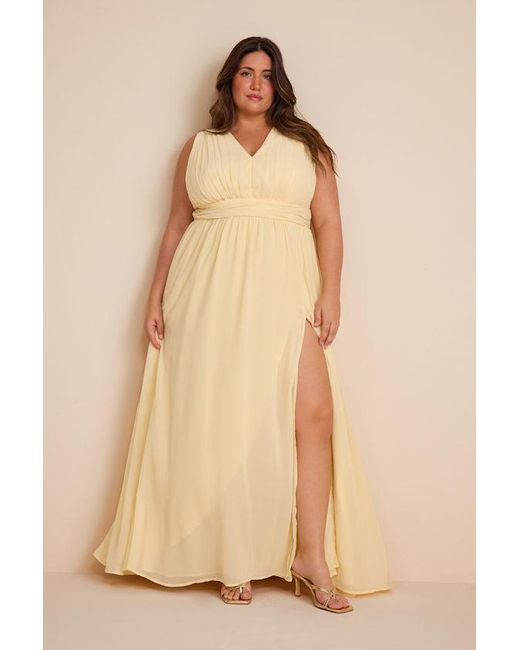 Lulus Natural Heavenly Hues Pale Maxi Dress