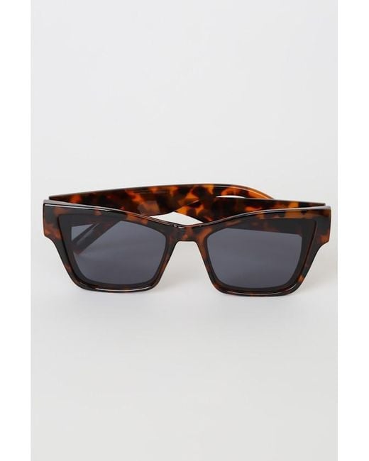 Lulus Black Modern Trends Tortoise Cat-Eye Sunglasses