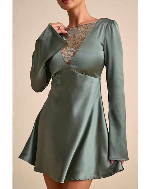 sachin and babi light blue dress Lace Dress Lulus main image 0