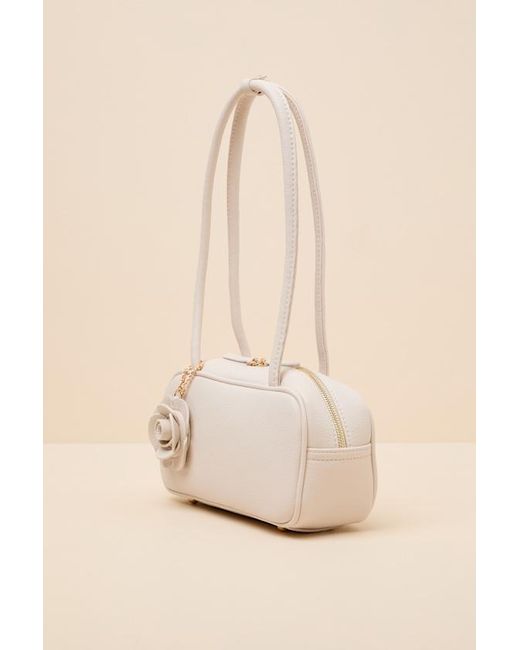 Lulus Natural Judy East-West Shoulder Bag