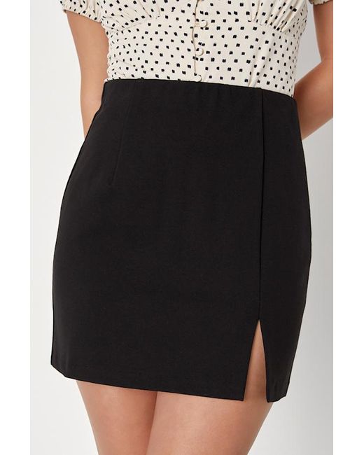 Lulus Black Exemplary Style High-Rise Mini Bodycon Skirt