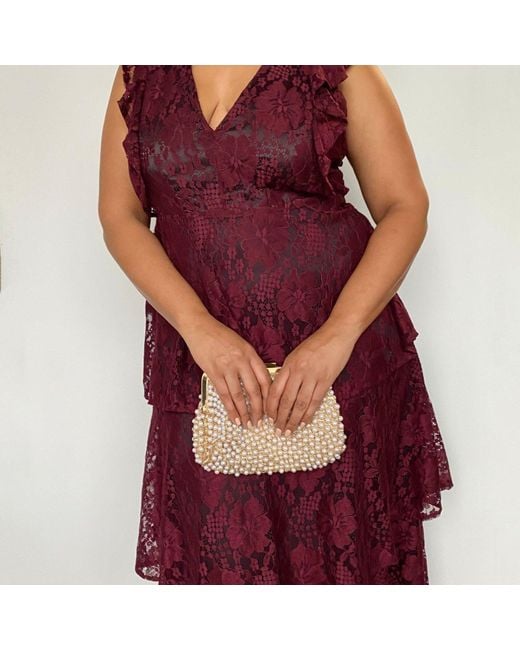 Lulus Molinetto Lace Ruffled Tiered Sleeveless Maxi Dress | Lyst UK Lulus Molinetto Lace Ruffled Tiered Sleeveless Maxi Dress | Lyst UK