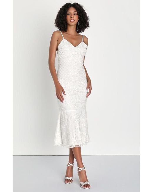 Midi beaded dress hot sale