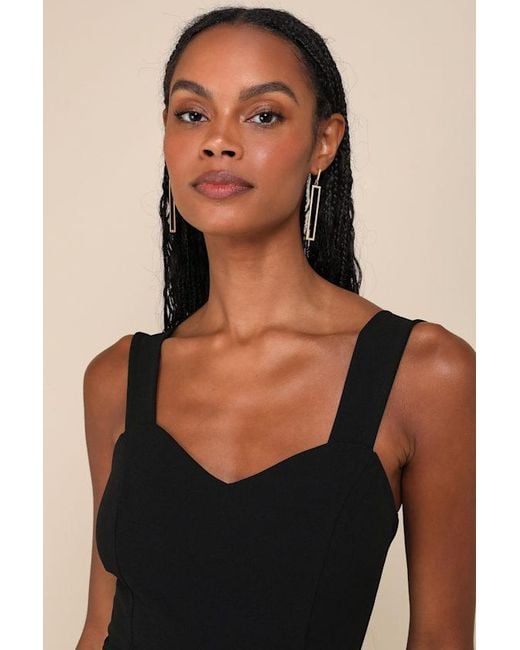 Lulus Natural Always Beautiful Sleeveless Tulip Midi Dress