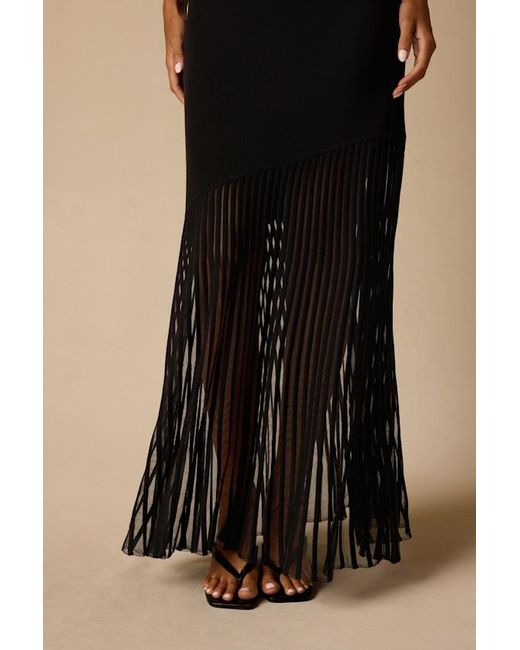Lulus Natural Empression Asymmetrical Pleated Midi Dress
