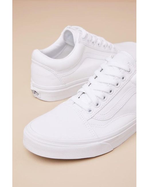 Vans Blue Old Skool True Lace-Up Sneakers
