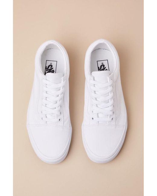 Vans Blue Old Skool True Lace-Up Sneakers