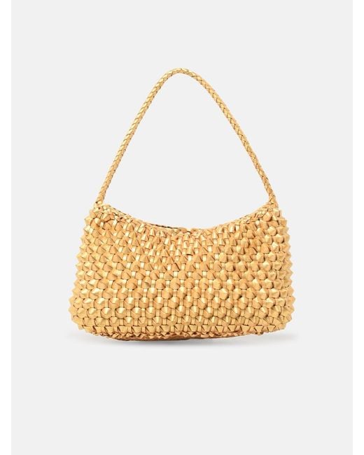 Dragon Diffusion Metallic 'Basil Cactus' Foil' Leather Bag
