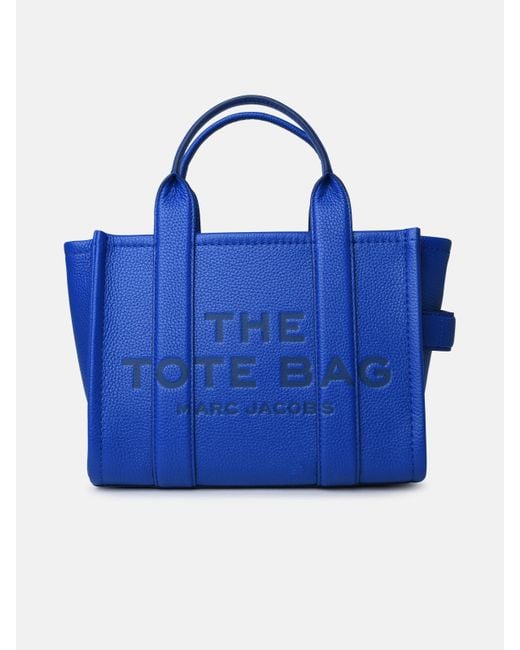 Marc Jacobs Blue 'tote' Cobalt Leather Bag