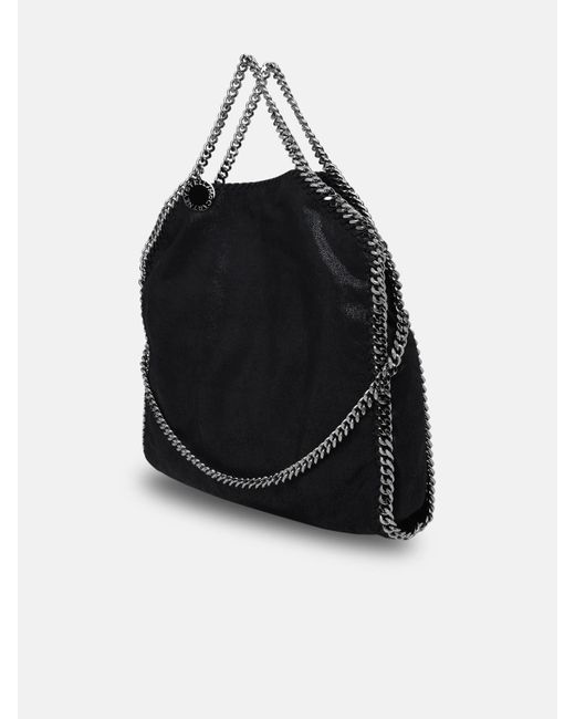 Stella McCartney Synthetic Polyester Falabella 3 Chain Handbag in Black |  Lyst