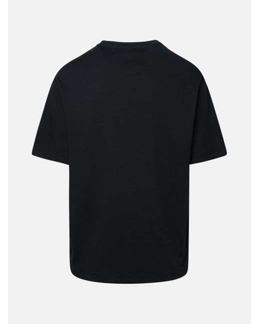 Ferrari Black Cotton T-shirt for men