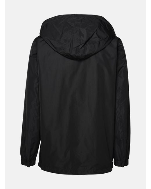 Burberry Black Polyester Reversible Jacket for men