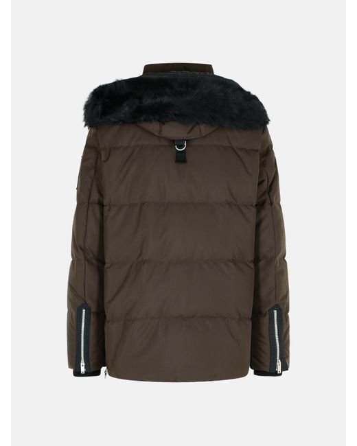 Moose Knuckles Brown 'cloud 3q' Nylon Down Jacket for men