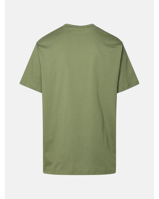 Balmain Green Cotton T-shirt for men