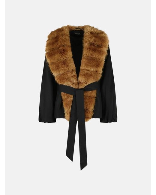 ROTATE BIRGER CHRISTENSEN Black Polyester Blend Jacket