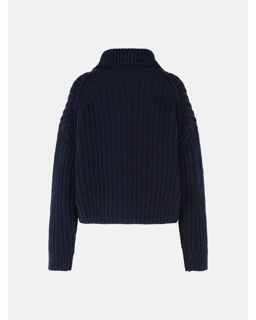 Closed Blue Wool Cardigan