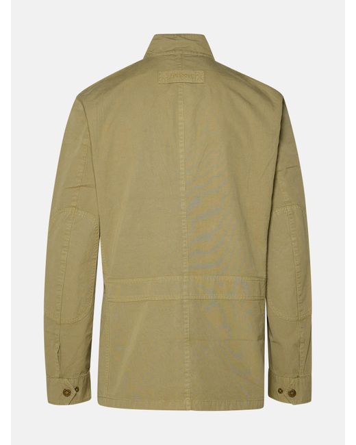Barbour Green Corbridge Jacket In Cotton for men