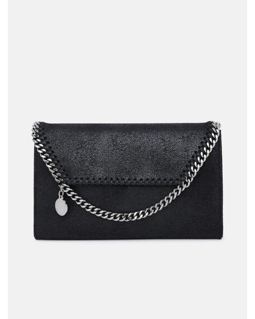 Stella McCartney Synthetic Polyester Small Falabella Bag in Black | Lyst