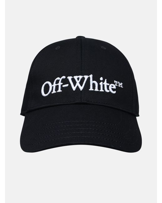 Off-White c/o Virgil Abloh Black Cotton Hat for men