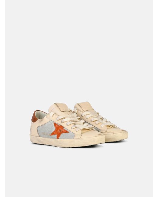 Golden Goose Deluxe Brand Natural Leather Blend Sneakers