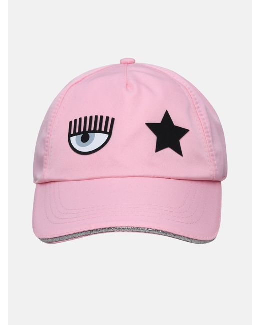 Cappellino eye star in poliestere rosaChiara Ferragni in Materiale  sintetico di colore Rosa | Lyst