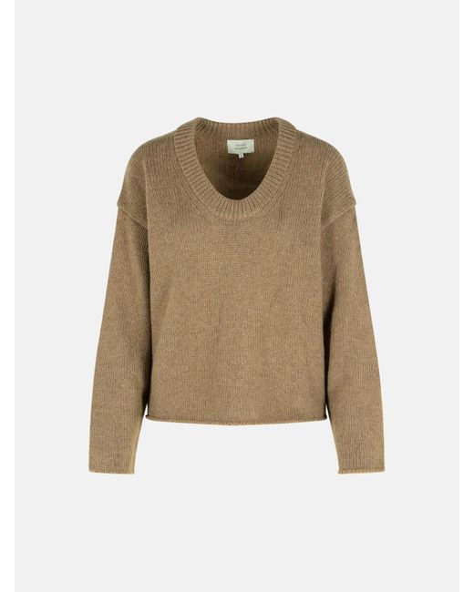 Loulou de Saison Natural Melange Mole Cachemire Sweater
