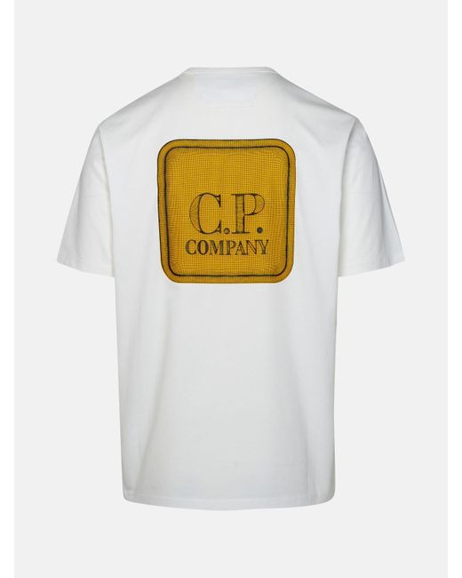 C.P. Company Cotton T-shirt in White for Men | Lyst