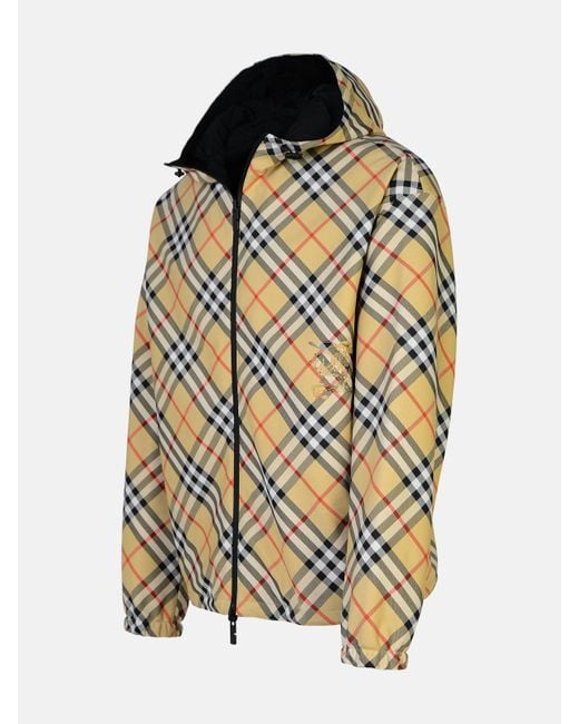 Burberry Metallic Reversible Polyester Jacket for men