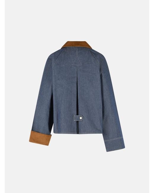 Barbour Blue 'Freckleton' Cotton Jacket