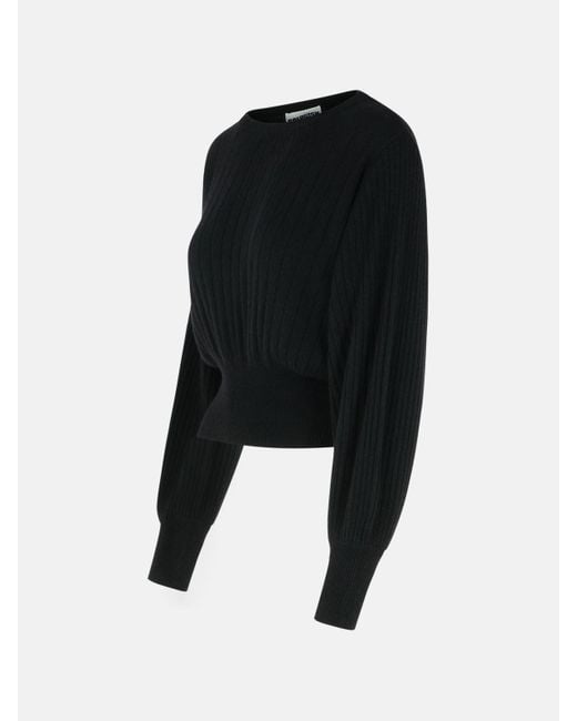 Colorush Black 'prague Lux' Cashmere Sweater